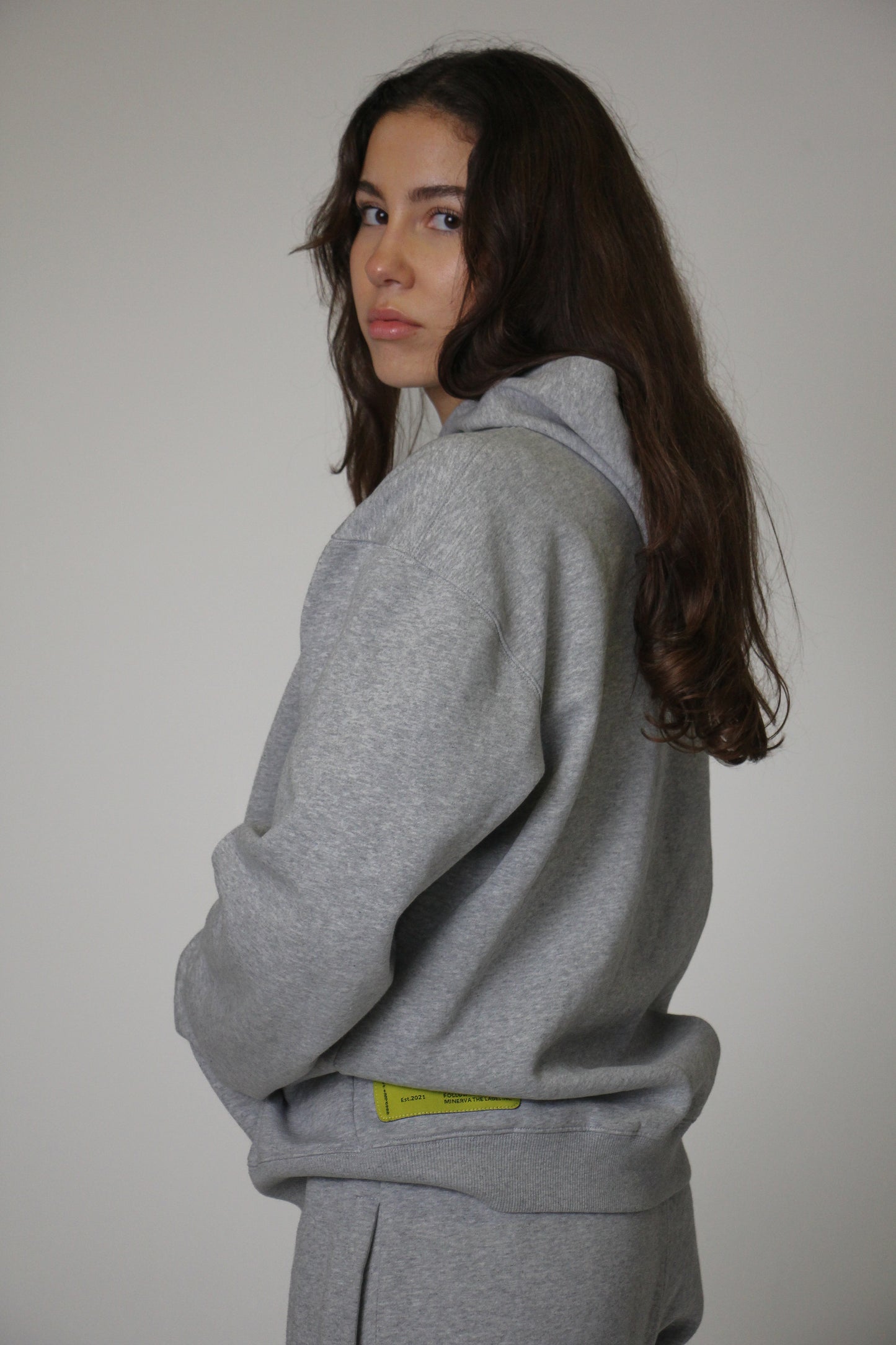MNRV | HOODIE | GREY