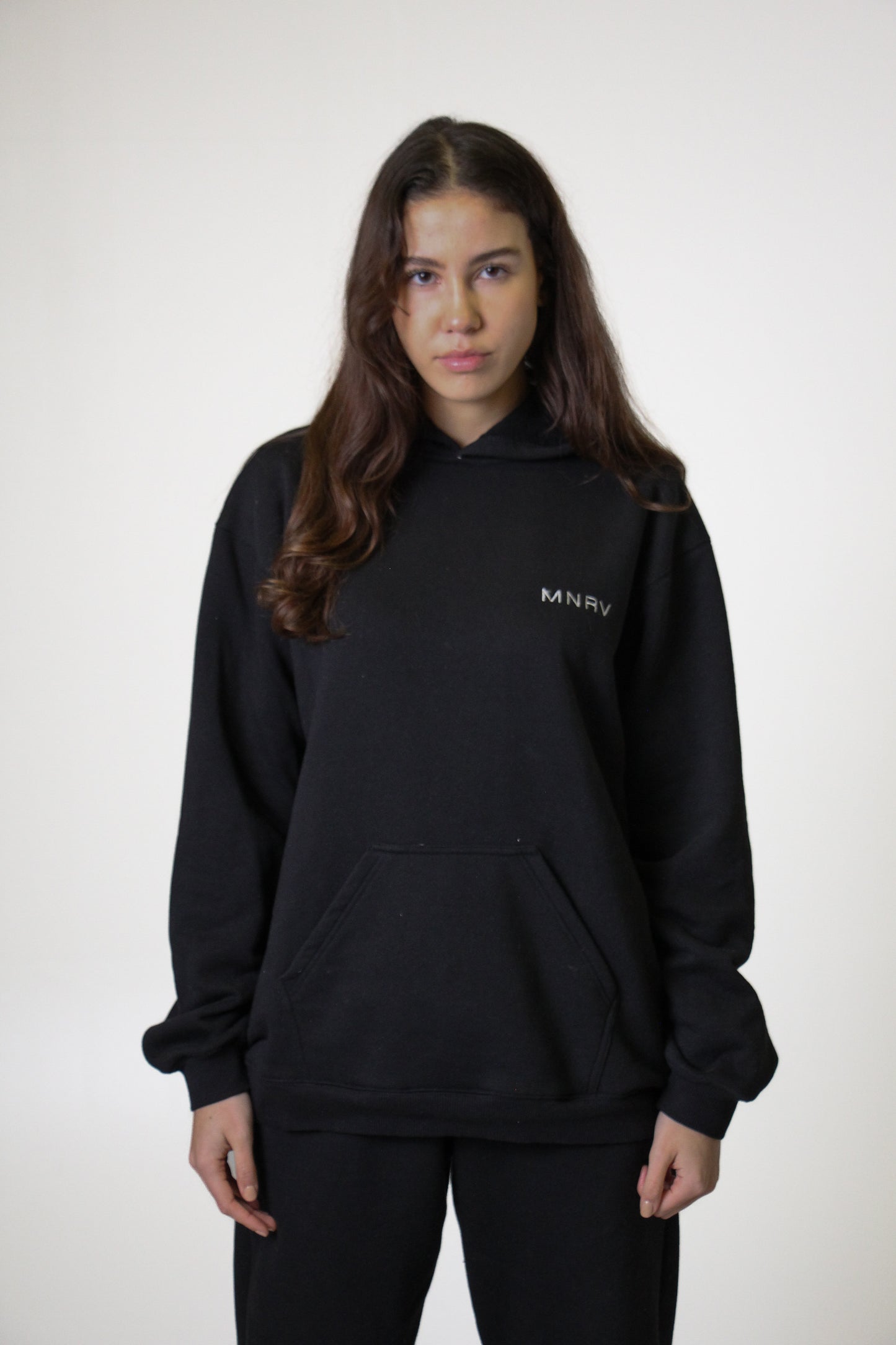 MNRV | HOODIE | BLACK