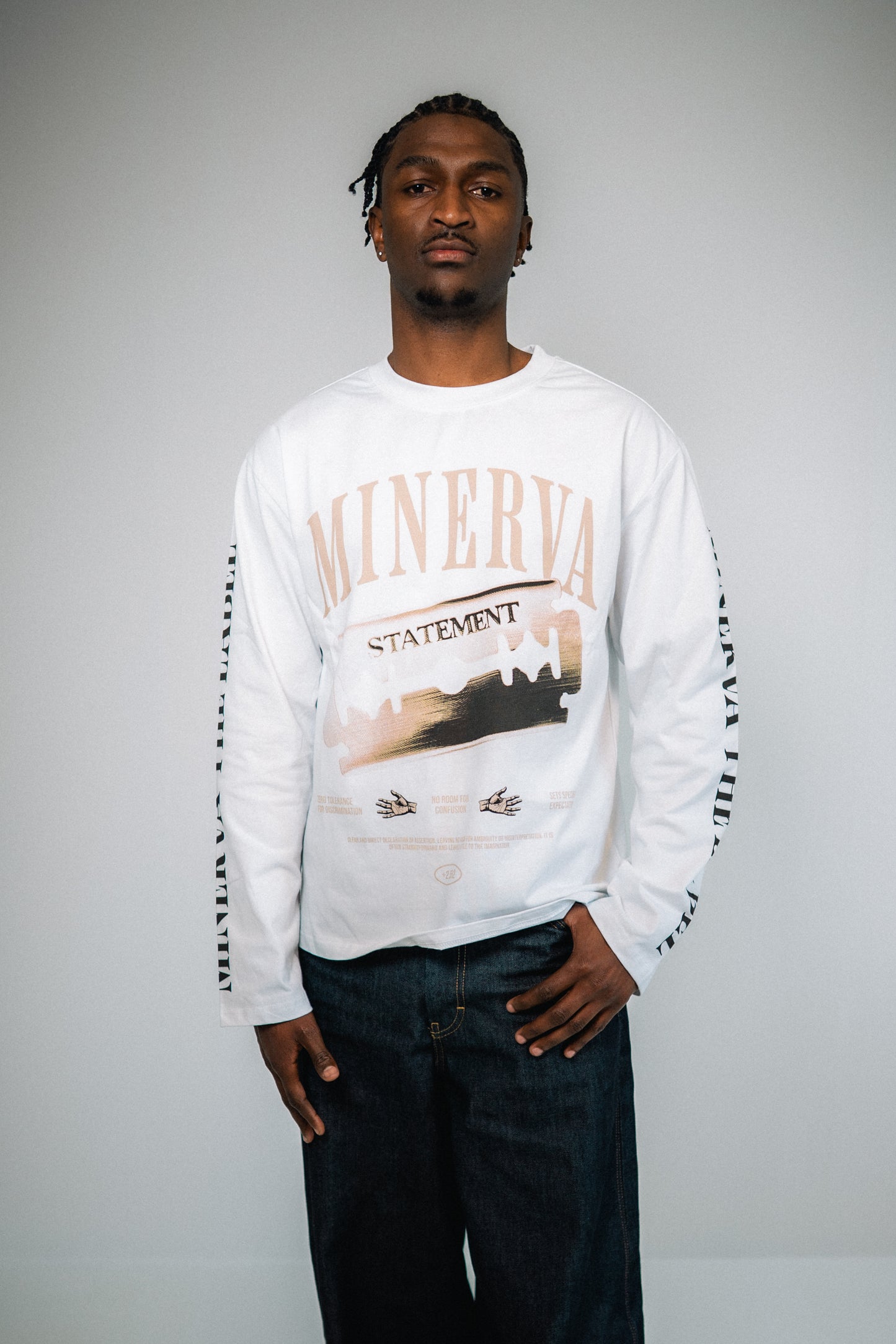 STATEMENT | LONGESLEEVE | WHITE