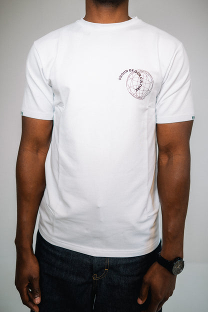 PROUD OF OUR CULTURE | T-SHIRT | WHITE